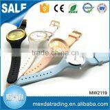 New Arrival Colourful Silicone Banded Waterproof Quartz Lady Watch thumbnail-4