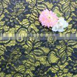 elegant fashion lot of style OEM cotton flower pattern cord lace top bridal lace elastic lace