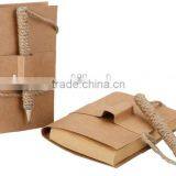 Hot Style Natural Color Recycled Notebook With Recycled Pen