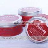 Soy Scented Massage Candle in Glass Jar/Wooden Box/essential Oil Wax Candle thumbnail-6