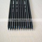 Standard Size Hexagonal Shape Black Night HB Pencil Sharpened With Eraser thumbnail-4