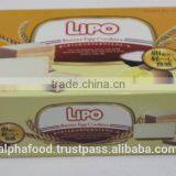 LIPO Butter Egg Cookies Like Biscuits and Chocolate from Dubai with 95G Box packaging