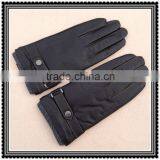 Shijiazhuang Mens High Quality Leather Glove With Agraffe