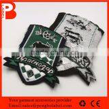 Hot Sale Adhesive Back Full Embroidery Patch Badge For Apparels