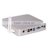 Gaming pc Low Power Supply With Windows Intel N3150 Fanless Mini pc 1080p 1LAN 1 HDMI RAM 2GB 32GB SSD 500gb HDD