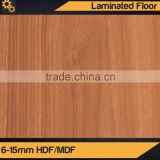 8mm/12mm/6-15mm MDF Laminated Flooring/HDF MDF Laminated Flooring/Pisos laminados