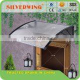 Hot Sale Popular Outdoor Door Window Plastic Polycarbonate Hollow French Style Awnings