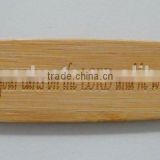 new eco-friendly bamboo luggage tag