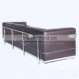 Living Room Furniture Office Sofa 3 Seater LC3 Sofa by Le Corbusier thumbnail-4