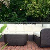 Unique Poly Rattan Outdoor Furniture Garden Sofa Set Outdoor Wicker Furniture(1.2mm Alu Frame With Powder Coated) thumbnail-5
