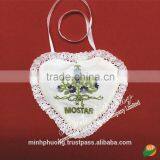 Heart Flower Design Fragrant Bags With Embroidery for Air Fresh Powder Sachet thumbnail-4