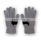 Custom Cheap Wholesale Knit Acrylic Winter Glove