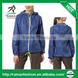 Ramax Custom Women Plain Lightweight Outdoor Windbreaker Track Jackets thumbnail-1