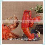 Decorative Wine Bottle Holder Crab and Lobster Design thumbnail-1
