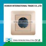 Aluminum Brush Round Deep Outlet Switch thumbnail-6