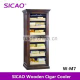 SICAO W-M7 1500-2000pcs Wooden Cigar Humidor for furniture appearance, cigar cabinet