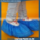 2015 New Disposable CPE Blue Protective Shoe Cover