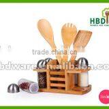 2016 Best Selling Premium Custom Made Glass Bottle Spice Rack Set,salt and Pepper Shakers thumbnail-4