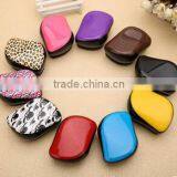 Newest Korea Style Wholesale Head Massage Rainbow ABS Hairdressing Comb thumbnail-1