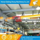 2015 China Widely Used Electric Indoor 10 ton Single Beam Overhead Bridge Crane price