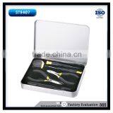 7pcs Mini Promotional Gift Tin Box Kit Tool Set