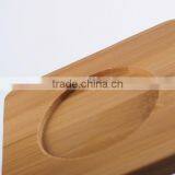 Custom Square Tea Cup Bamboo Wood Trivet Coaster Placemat Trivet Board thumbnail-3