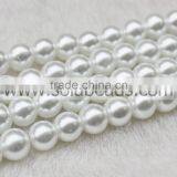 Hot Sell 16MM White Color Pearl Round Beads for Jewelry Design