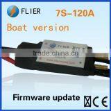 Flier Brushless 7S 120A ESC for RC Boat thumbnail-1