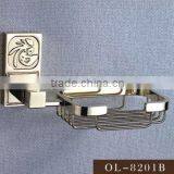 Bathroom Accessories-gold Plating Soap Basket