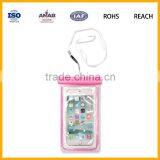 Pvc Waterproof Drawstring Mobile Smartphone Cell Phone Bag