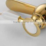 Single Handle Gold Basin Sink Faucet thumbnail-3