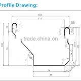 Gutter Roll Forming Machine Used for Metal Gutters Production in Hebei Botou JBL thumbnail-2