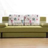 Factory Supply Modern Design Red Fabric Price of Sofa Cum Bed thumbnail-5