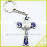 Metal Religious Zinc Alloy Keychain