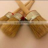 Aplus Professional Natural Bristle Wax Brush Chalk Brush Round Stencil Paint Brush thumbnail-1