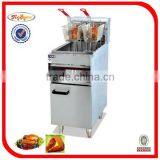 Easy Use Electric 2-Tank Fryer(4-Basket)(4-Basket)(Freestanding Type) DF-26-2(0086-13632272289) thumbnail-4