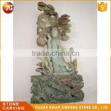Oriental Treasure Precious Lively Jadeite Natural Jade Statue thumbnail-3