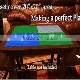 Variety Pack Compatible Building Plates With Legos and Duplo,Silicone Baseplate Mat thumbnail-5