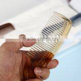 Plastic Classical Wide -Tooth Hair Comb With Five Star Design in Handle thumbnail-2