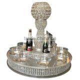 Acrylic Rotating Lazy Susan,black Glass Lazy Susan,tempered Glass Lazy... thumbnail-1