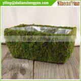 Hanging Moss Planter , Moss Flower Pot , Moss Brackets thumbnail-2