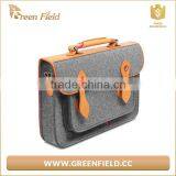 Hot Sale Large Felt Laptop Top Handle Carrier Handbag Tote Sleeve Briefcase Shopping thumbnail-1