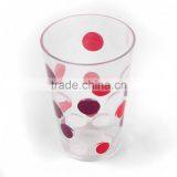 Plastic Tea Cup With Dot Design thumbnail-4