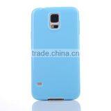 Solid Color TPU Soft Protective Case For Samsung S5, Soft Cell Phone Blank Black Cover thumbnail-2