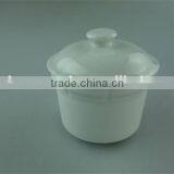 Cheap White Ceramic SoupTureen Jar With Cover thumbnail-1