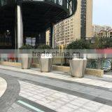 FO-306 Round Tapered Fiberglass Planter for Decoration thumbnail-6