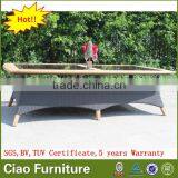 Garden Oblong Teak Wood 12 Seater Dining Table Outdoor Furniture thumbnail-3