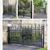 Antique Decorative Garden Cast Iron Gate thumbnail-5