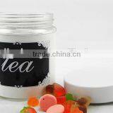 White Coating Glass Sealed Jar for Candy thumbnail-3