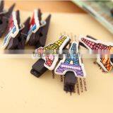 Wooden Eiffel Tower Photo Clip Holder,memo Clip thumbnail-6